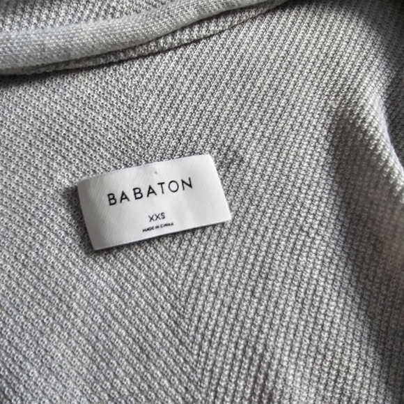 Aritzia Babaton XXS Grey long open cardigan - Picture 2 of 4